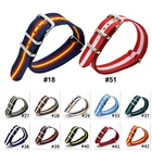 Ремешок для часов из нейлона, 1618202224 мм