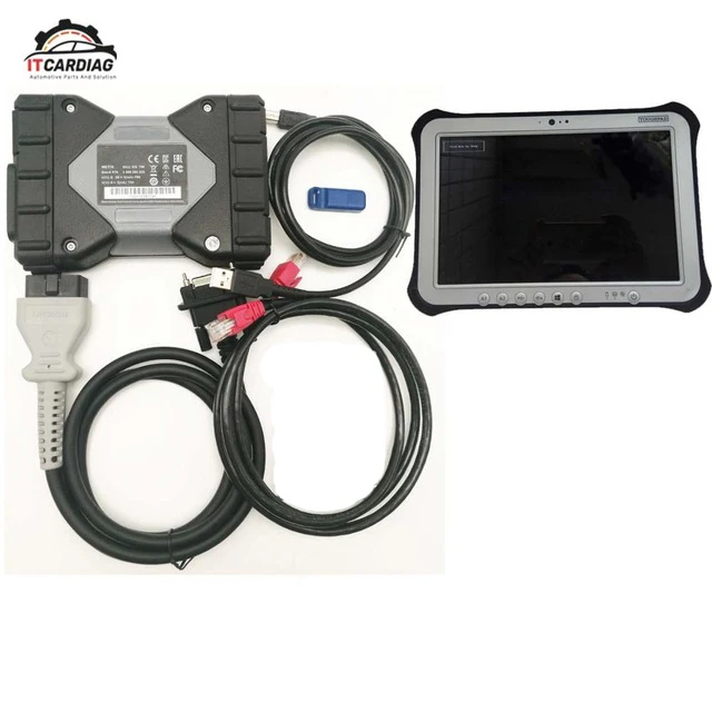 star c6 with tablet Топ MB Star C6 MB диагностический VCI SD Подключение C6 OEM DOIP Диагностика VCI с бесплатным программным обеспечением V2019.07 HDD лучше, чем c4 c5 - Цвет: star c6 with tablet
