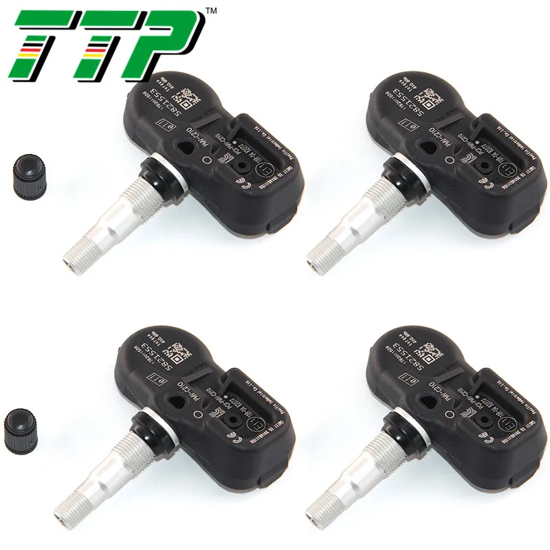 TTP 4 шт. 42607 02031 TPMS система контроля давления в шинах для TOYOTA 30070 42020 433 МГц|Системы