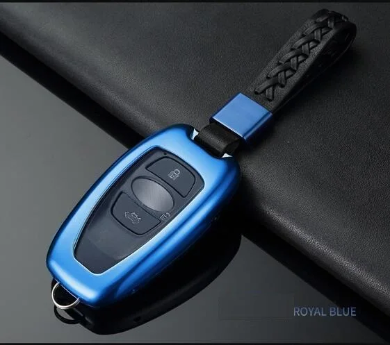 Высококачественный чехол для автомобильных ключей из алюминиевого сплава