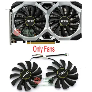 Вентилятор охлаждения для видеокарты MSI RTX2060 VENTUS XS 6G GTX1660 GTX1660ti, 1 комплект