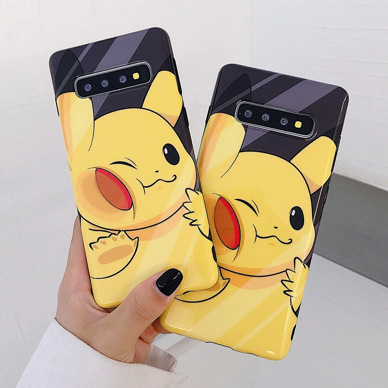 Чехол YHBBCASES для Samsung S10 чехол телефона 8 9 S8 S9 Plus в стиле ретро японский с героями