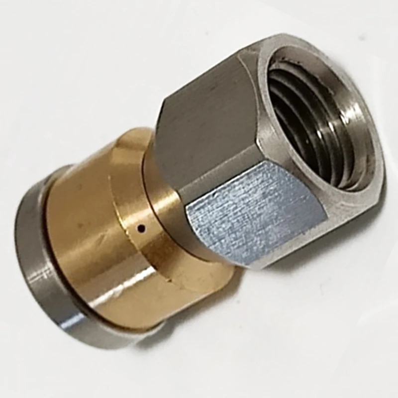 1 шт. очиститель высокого давления с вращающейся насадкой для мыши очистки