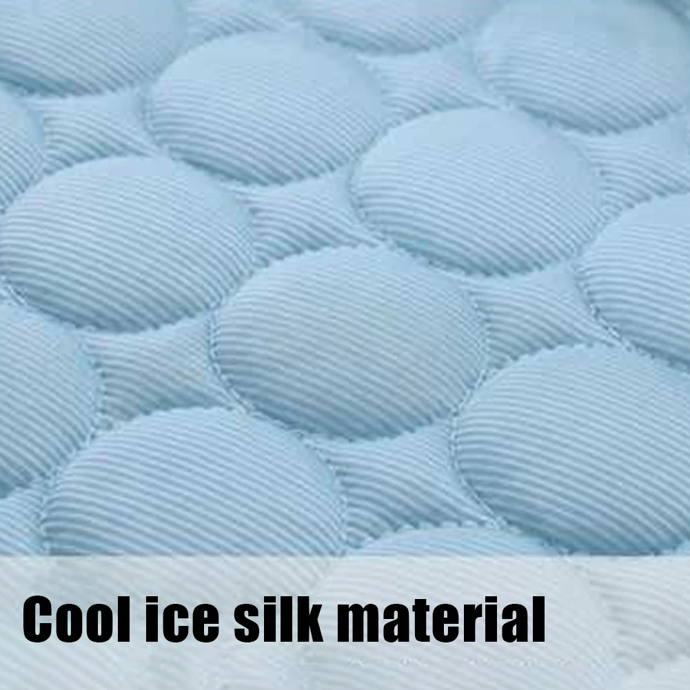 

Pet Bed Cooling Mat for Dogs Ice Silk Pets Crate Mat Dog Mattress, 20.5"x27.5"