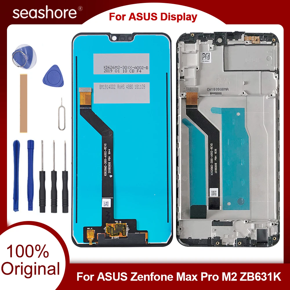 

Оригинальный дисплей для ASUS Zenfone MaxPro M2 ZB631KL дисплей сенсорный экран для Asus ZB631KL ЖК-дисплей дигитайзер Запасная часть