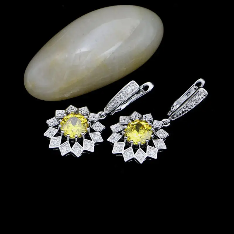 Комплект из колье серёг и кольца серебра 925 пробы|Ювелирные наборы| |