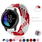 Нейлоновый ремешок для часов Garmin Come SQ vivoactive 3, 4, плетеный браслет для garmin Forerunner 245, 645