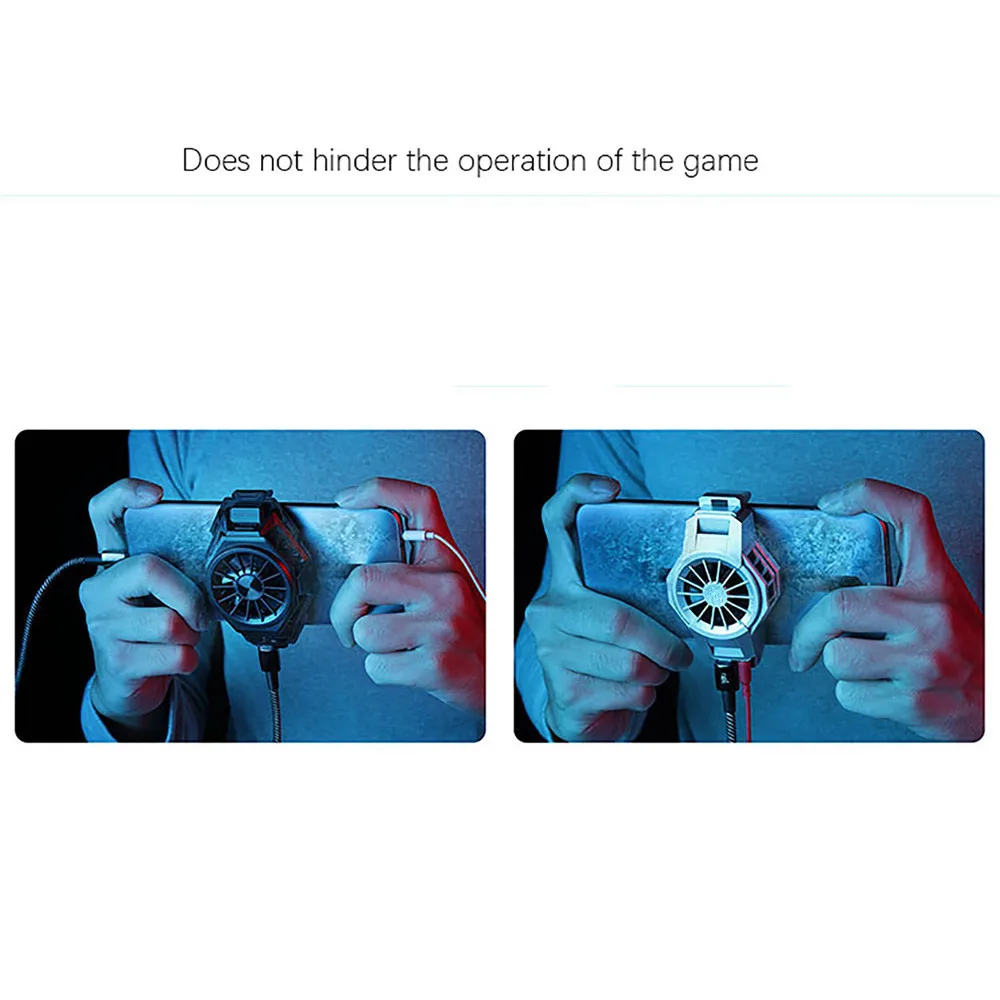 for nubia red magic phone game deuterium cooler holder mute radiator cooling double type c earphone jack mobile game parts free global shipping