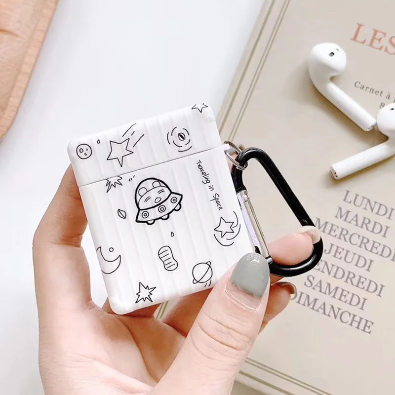 Style 4 Модный камуфляжный чехол для наушников для Apple Airpods 1 2, защитный силиконовый чехол, беспроводная bluetooth-гарнитура, чехол для зарядки - Цвет: Style 4