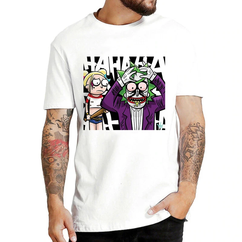 Футболка с забавным рисунком Рика и Морти, для мужчин и женщин, Harajuku, Ricky N marty Ullzang, футболка с графическим рисунком 90 s, футболки для женщин и мужчин - Цвет: 612