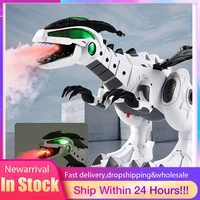 large spray mechanical dinosaurs with wing cartoon electronic walking animal model dinosaurio juguete robot pterosaurs kids toys