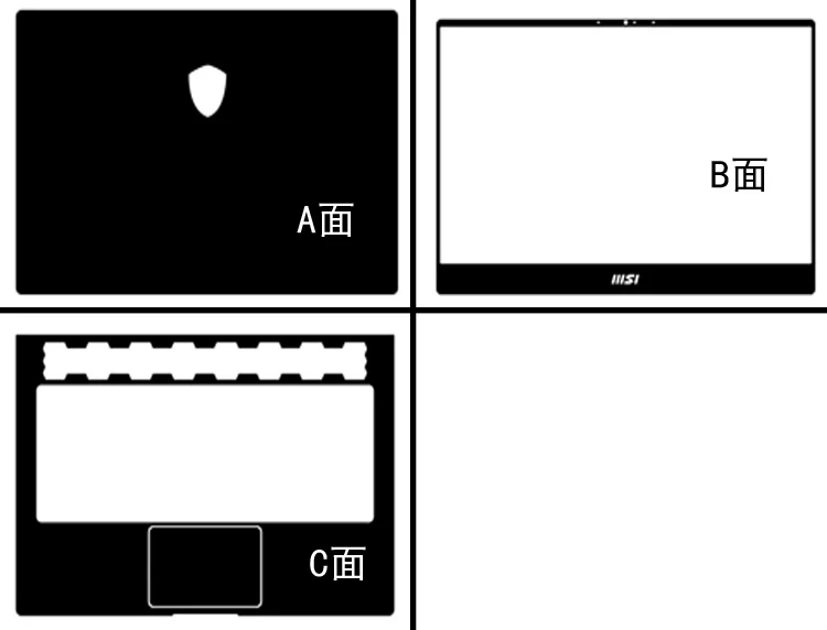 3 шт. защитная пленка для MSI Modern 14 15 Stealth 15M GP65 GF66 GL63 Топ B15 GT63 GT62VR | Компьютеры и офис