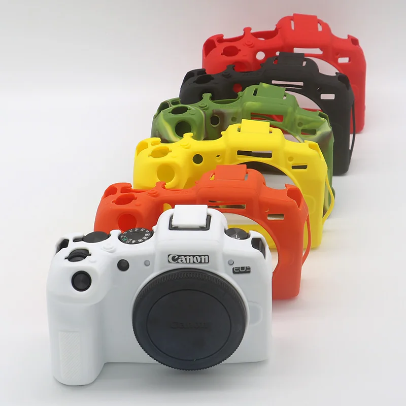 Силиконовая кожа брони чехол защита корпуса для Canon EOSR EOS R EOSRP RP Защитная сумка