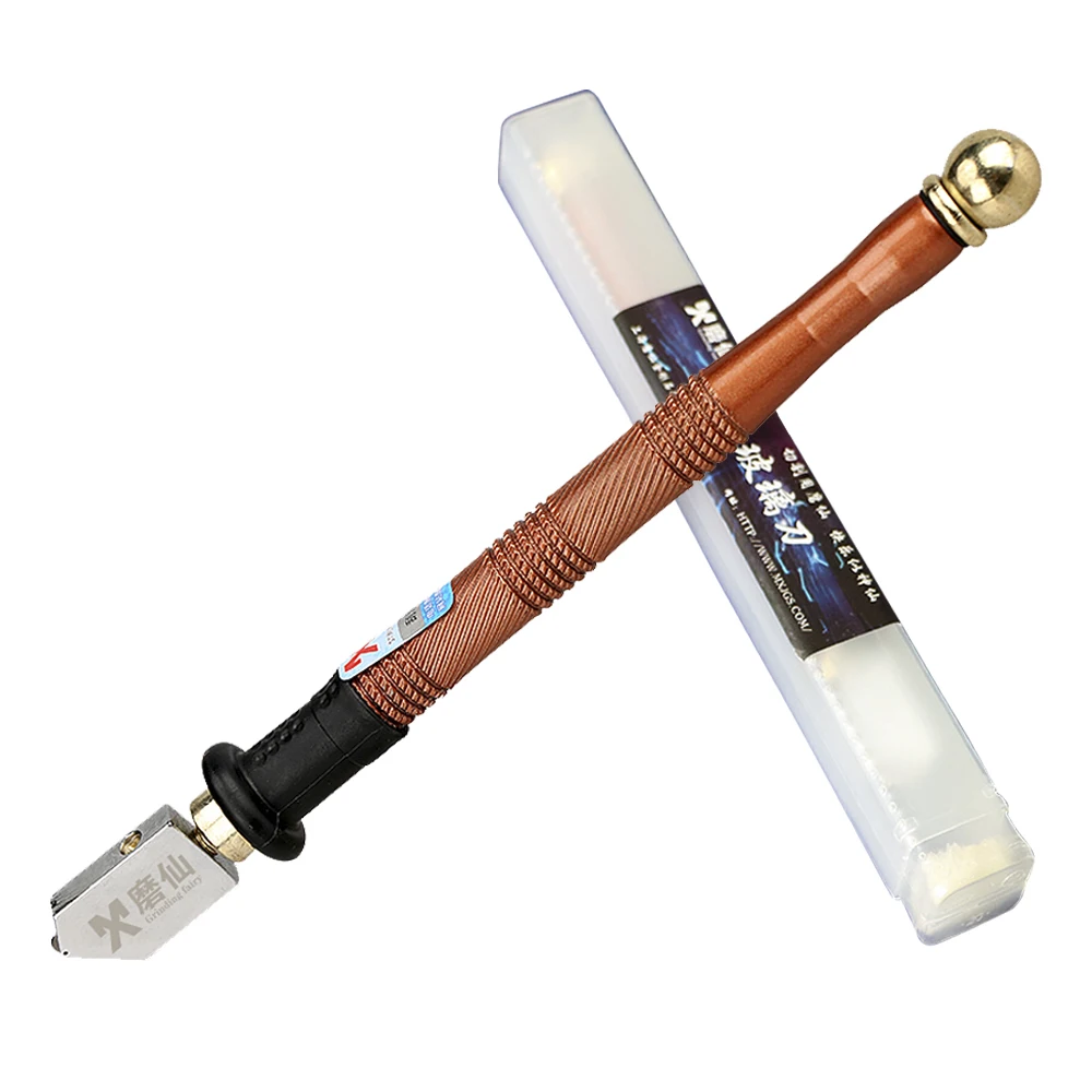 

New Diamond Glass Cutter High Quality Alloy Cutting Wheel Head 5-15mm Professional Mirror Ceramic Tile Glass Cutting Knife Tools