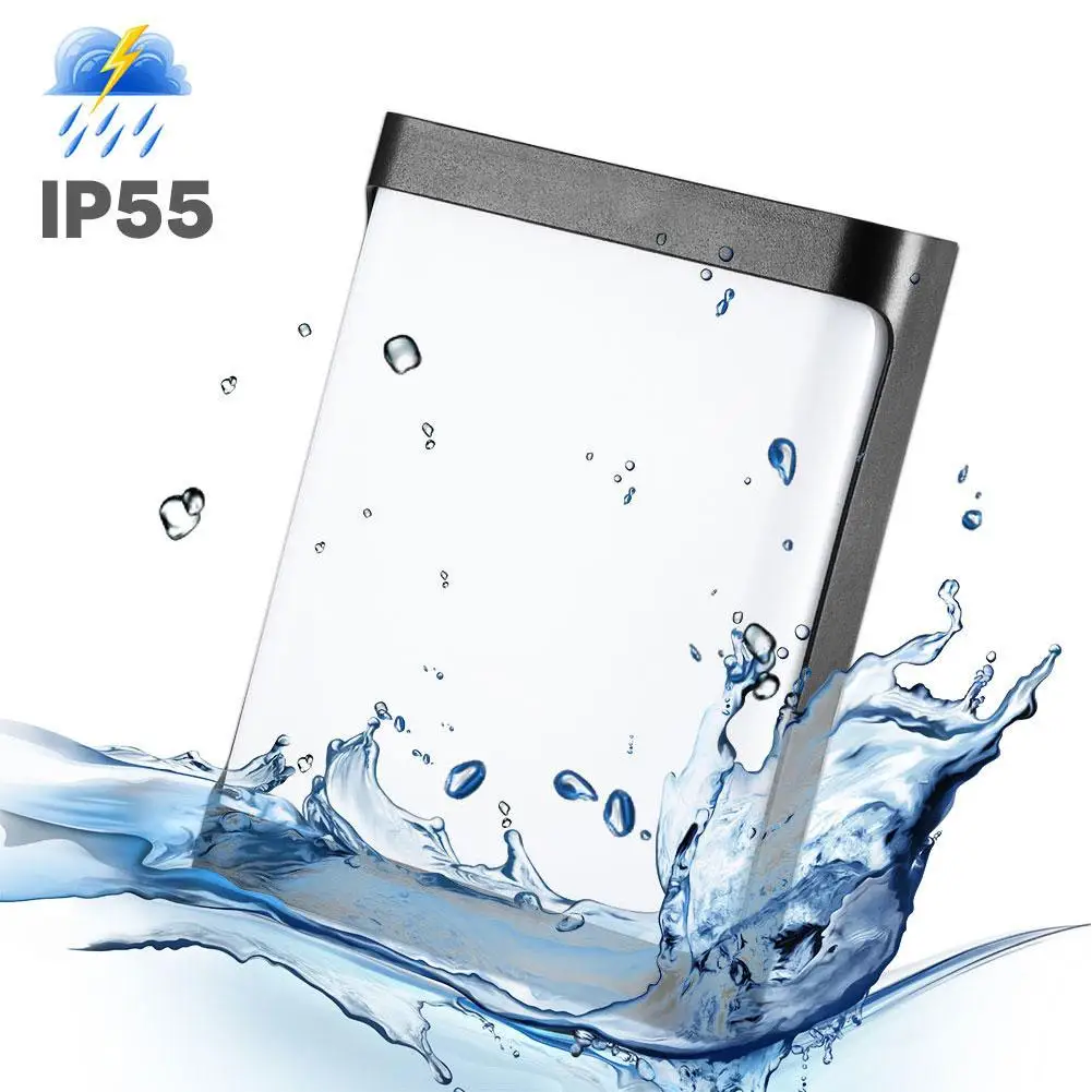 18 Вт светодиодный настенный светильник IP55 Водонепроницаемый Открытый