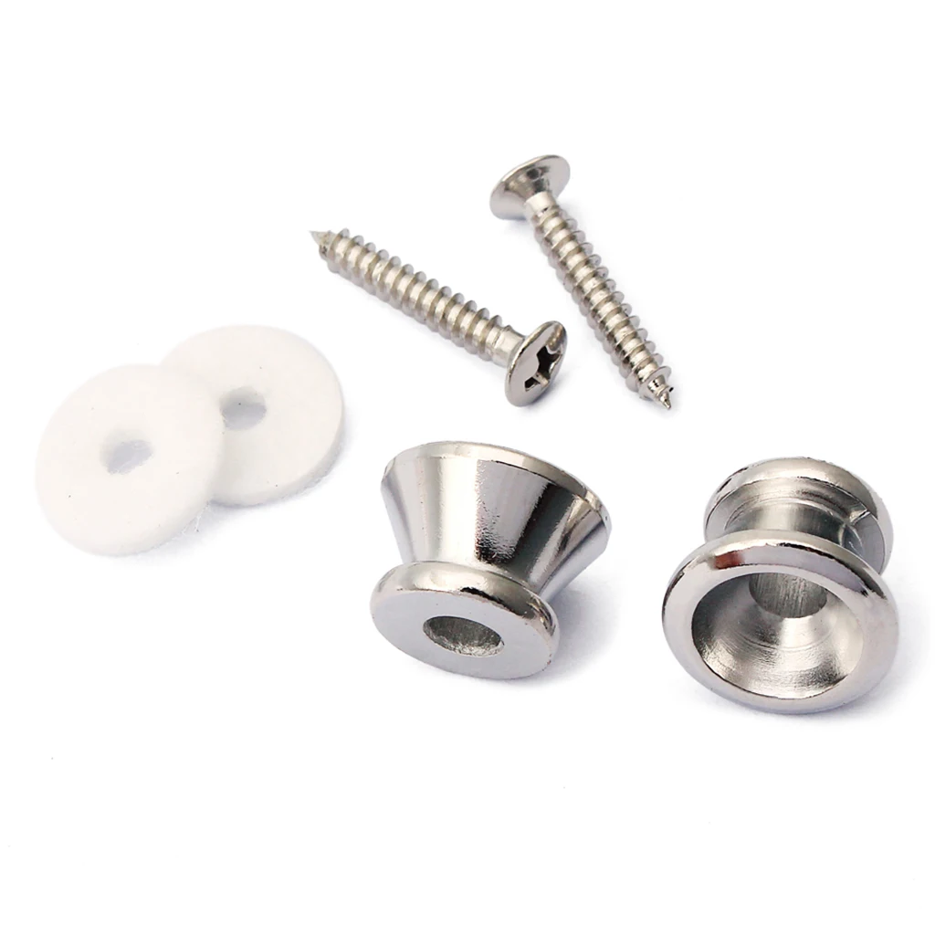 2 шт. металлический ремешок для акустической гитары бас|Детали и аксессуары