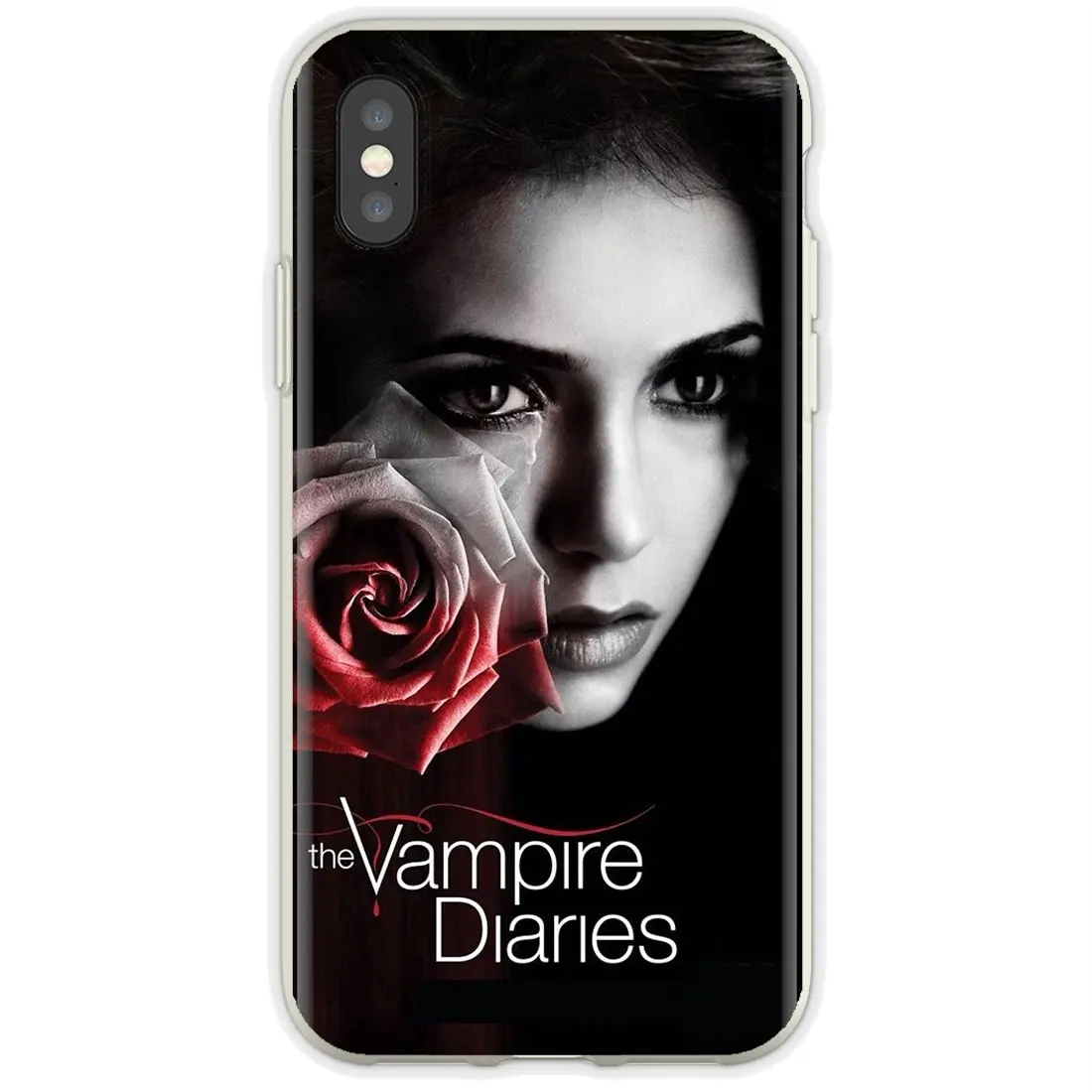 Мягкий кожаный чехол Дневники вампира Елена Гилберт для Huawei G7 G8 P7 P8 P9 P10 P20 P30 Lite Mini