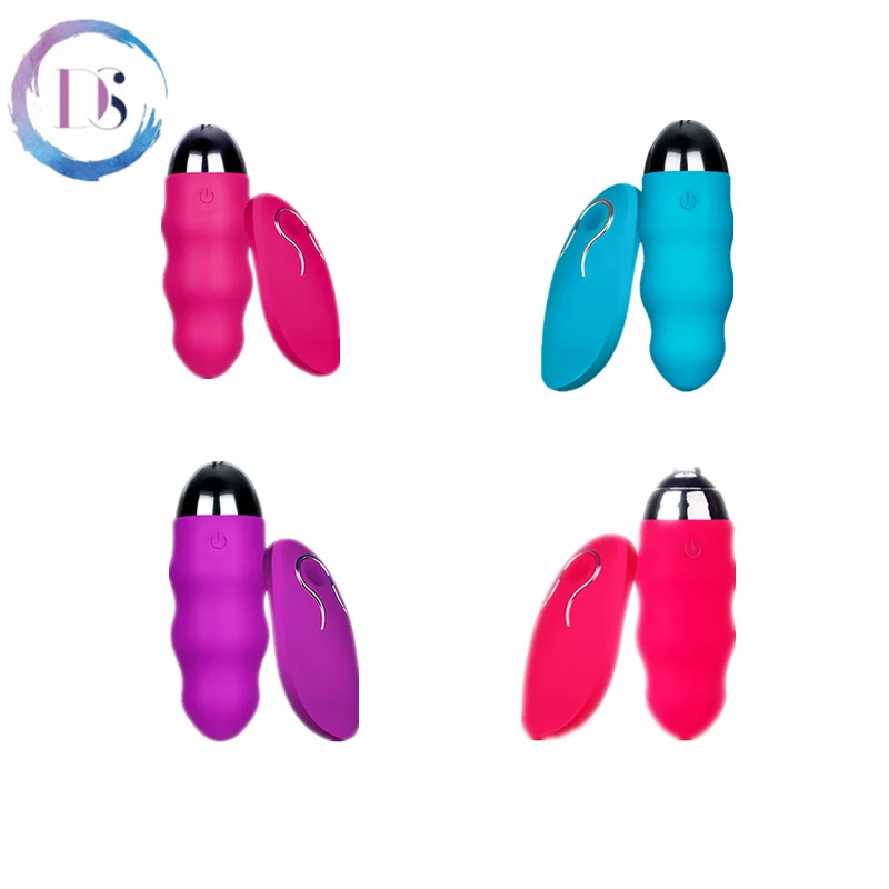 Беспроводное управление вибрирующее яйцо для прыжков USB зарядка - Цена: 0