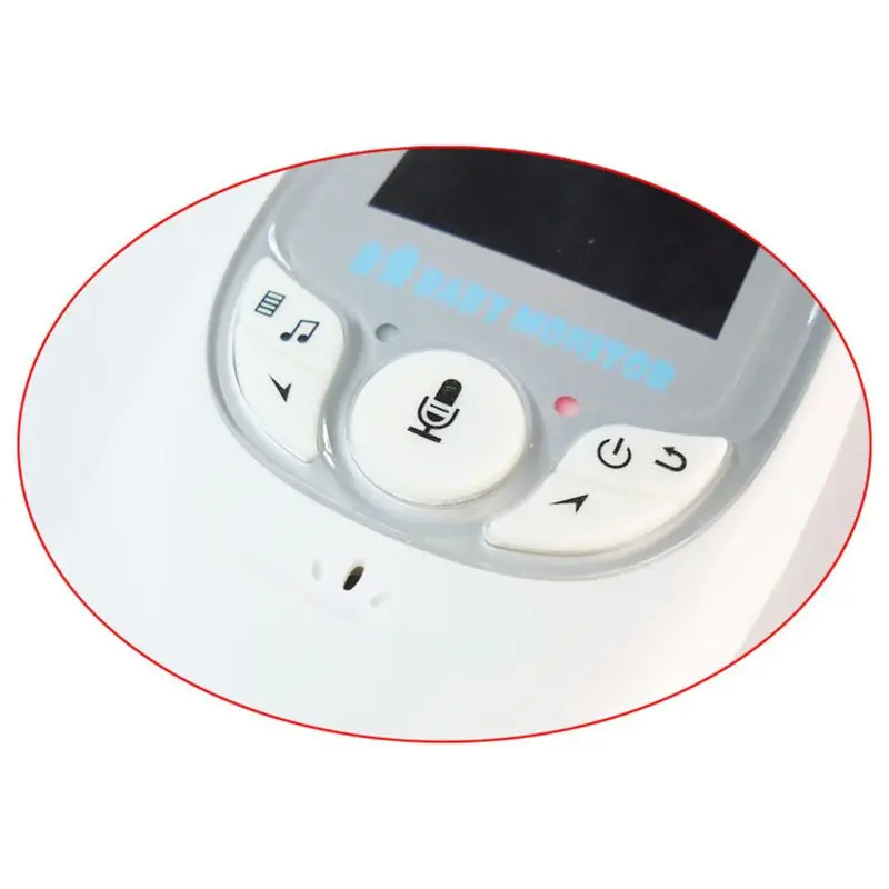 Baby Video Monitor Camera Wireless Receiver Two-way Intercom Surveillance Music Player 2in LCD Screen Night Vision |