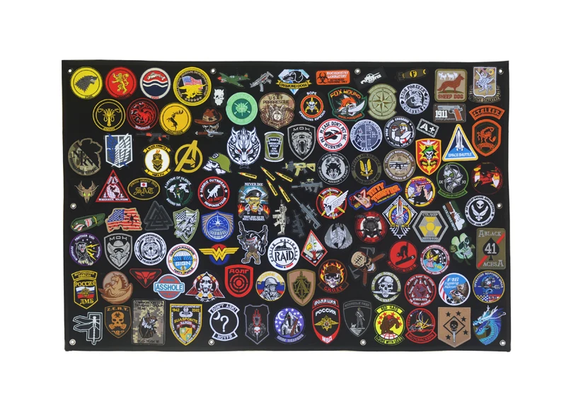 Складная настенная витрина для хранения плакатов с крючками и петлями