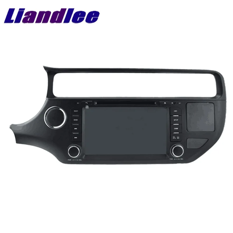 Liandlee Автомобильный мультимедийный ТВ GPS аудио радио для Kia Rio Pride 2011 ~ 2017