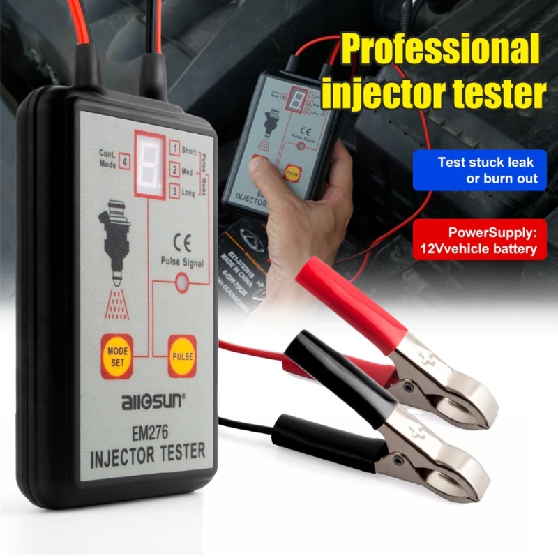 Автомобильный тестер топливного инжектора 12 В 4 импульсных режима | Автомобили и