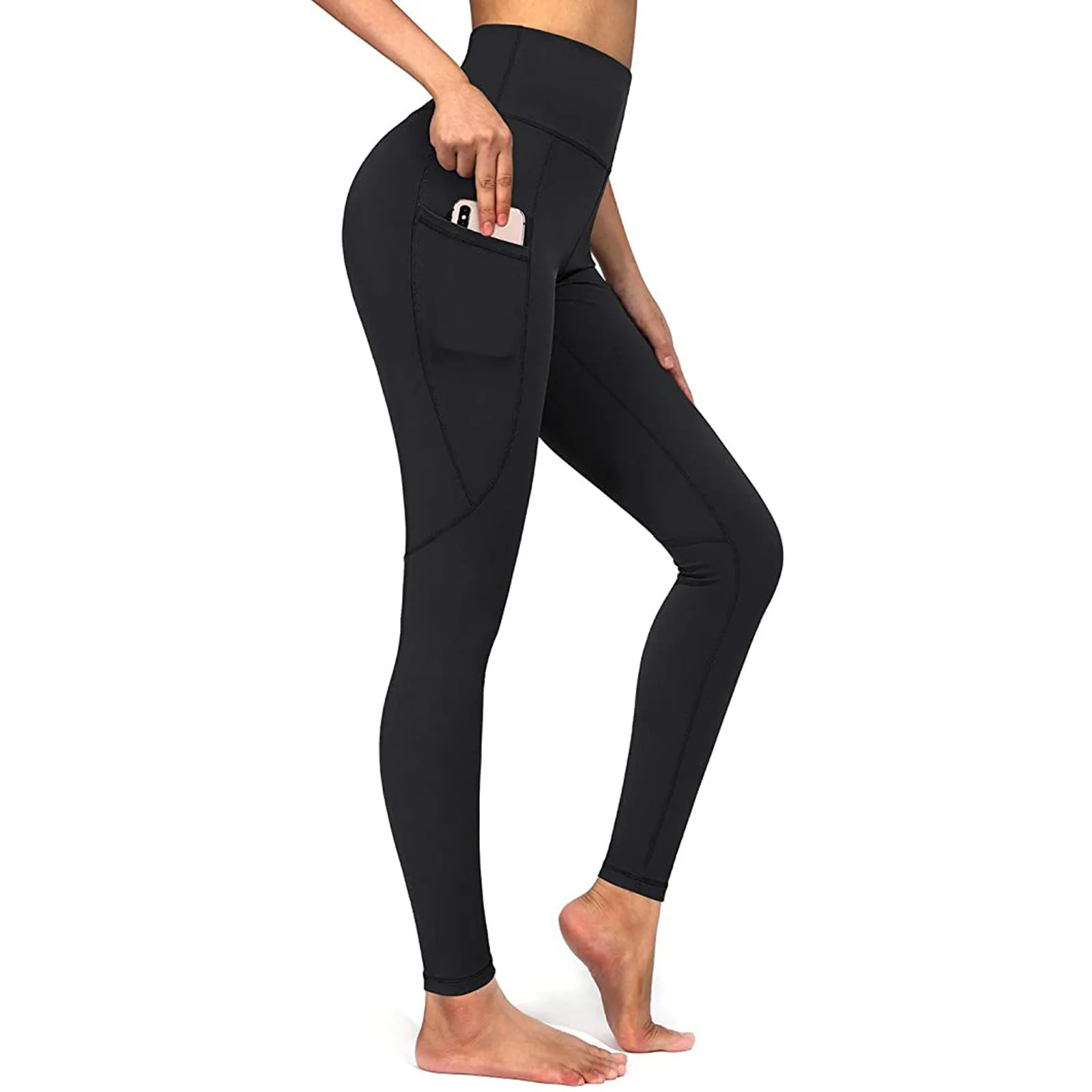 

Leggings Women High Waist Push Up Legging For Women Gym Fitness Workout Sports with phone pocket Casual Legging Mujer Yoga Pants