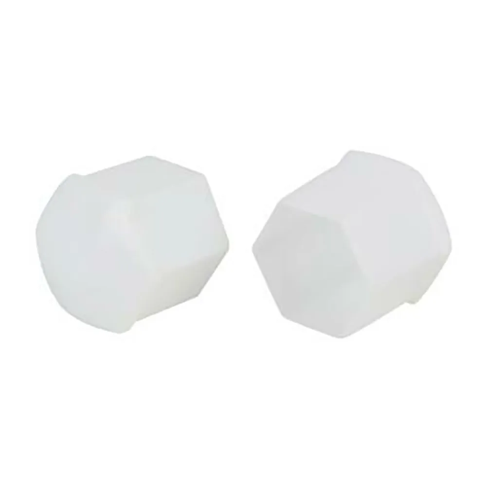 

White Wheel Lug Cover Car Dust Cap Fits 19mm Car Wheel Bolt Or Nut Hub