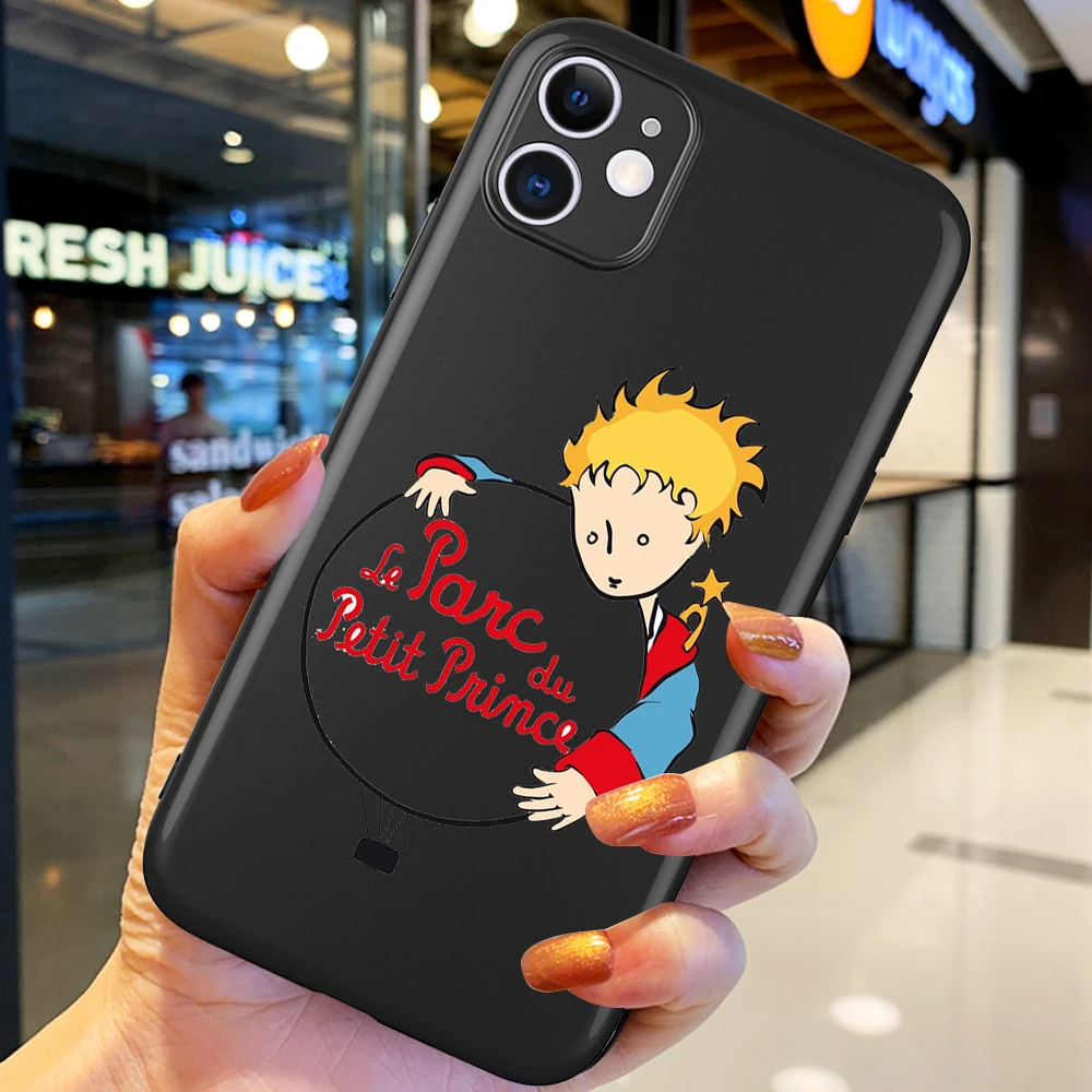 Мультяшный Милый Маленький принц для IPhone 13 12 Pro Max 5 6 6S 7 8 SE 2020 Plus X XS XR 11 чехол
