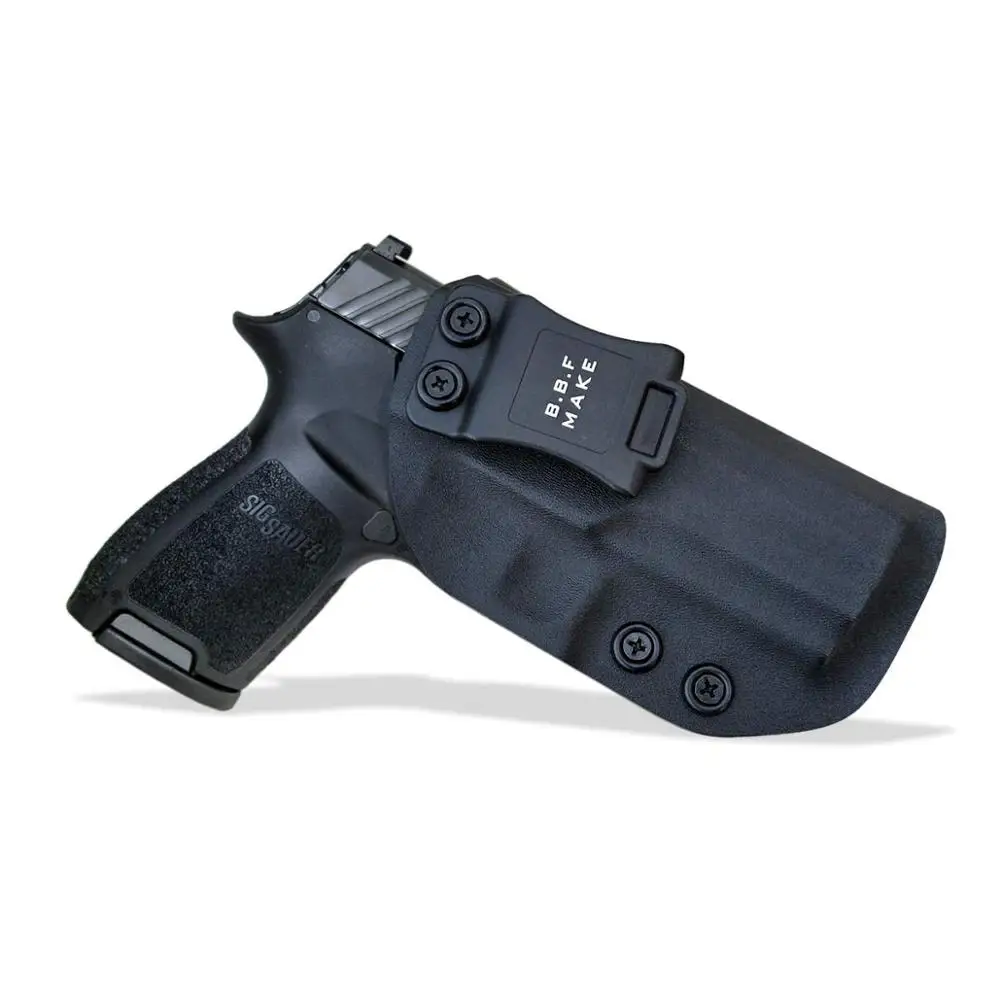 B.B.F Make IWB KYDEX подходит: Sig Sauer P320 переносная Компактная кобура для пистолета внутри скрытой поясницы чехол для пистолета - изображение