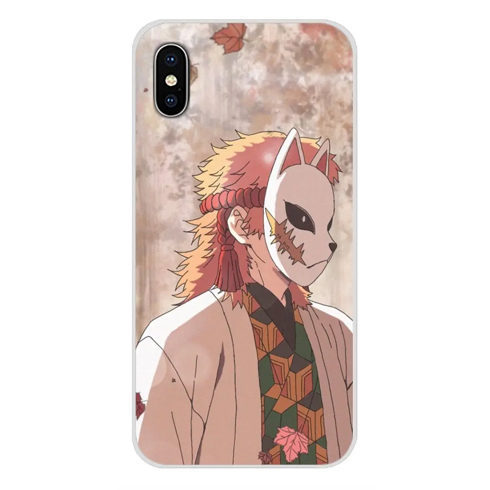 accessories phone cases covers for apple iphone x xr xs 11pro max 4s 5s 5c se 6s 7 8 plus ipod touch 5 6 anime demon slayer free global shipping