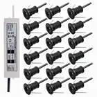 1 Вт IP65 Мини Светодиодный точечный светильник 12V пятна СИД Крытый светодиодные лампы украшения винный шкаф светильник s утопленный потолочный светильник навеса Точечный светильник с Драйвером