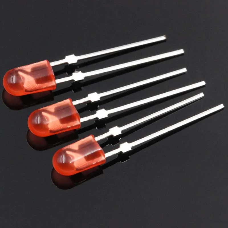 1000PCS 3x4x6mm oval colored short leg lamp bead light-emitting diode LED | Лампы и освещение