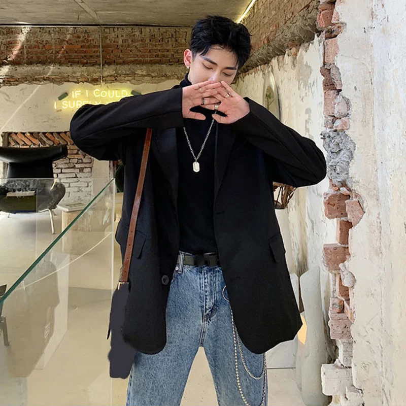 Осенний мужской костюм пальто средней и длинной длины индивидуальный съемный