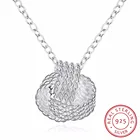 Lekani женский кулон из стерлингового серебра 925 пробы, ожерелье из канделябр, колье-цепочка, аксессуары, изысканные ювелирные изделия, Pingente