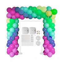 balloon arch kit party decoration supplies for birthday wedding square balloon arch bracket water bag base column bearable