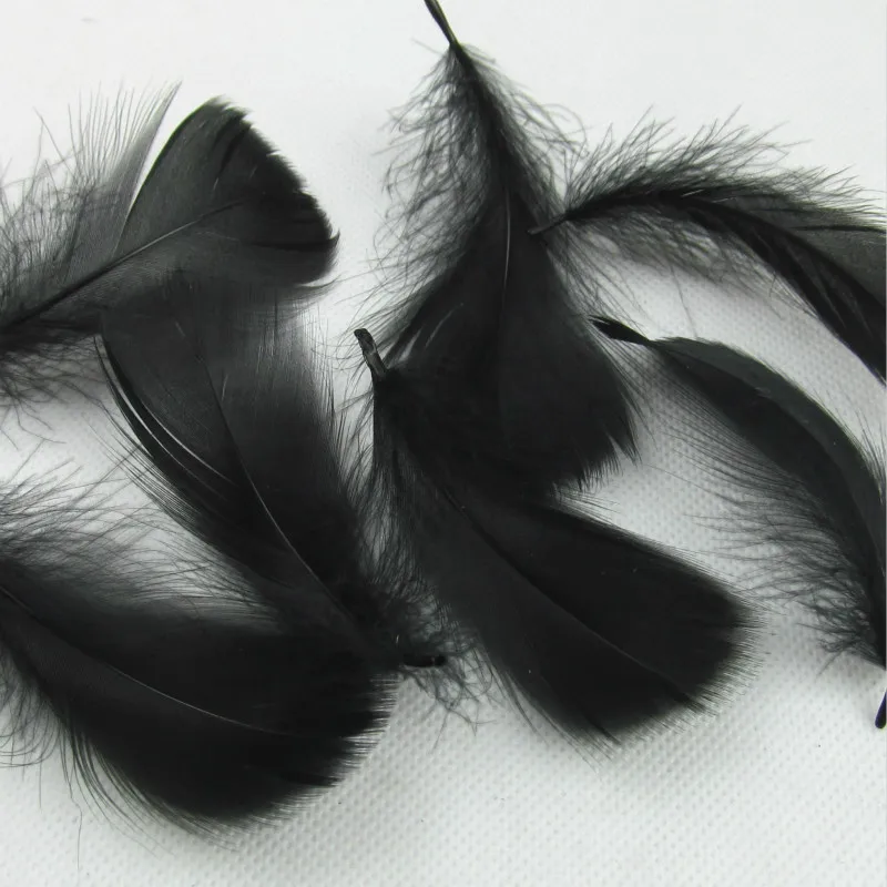 Натуральные гусиные перья 6-12 см 100 шт. | Дом и сад