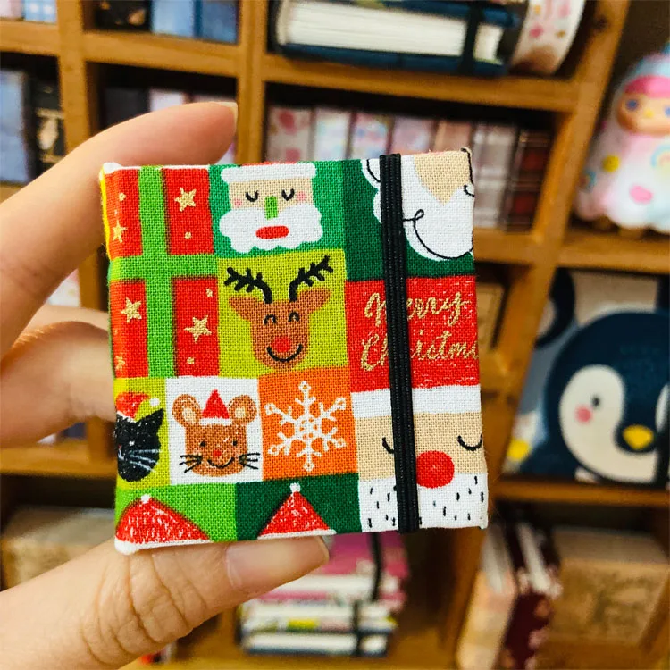 Ручная работа акварельная Бумажная книга маленький портативный дорожный