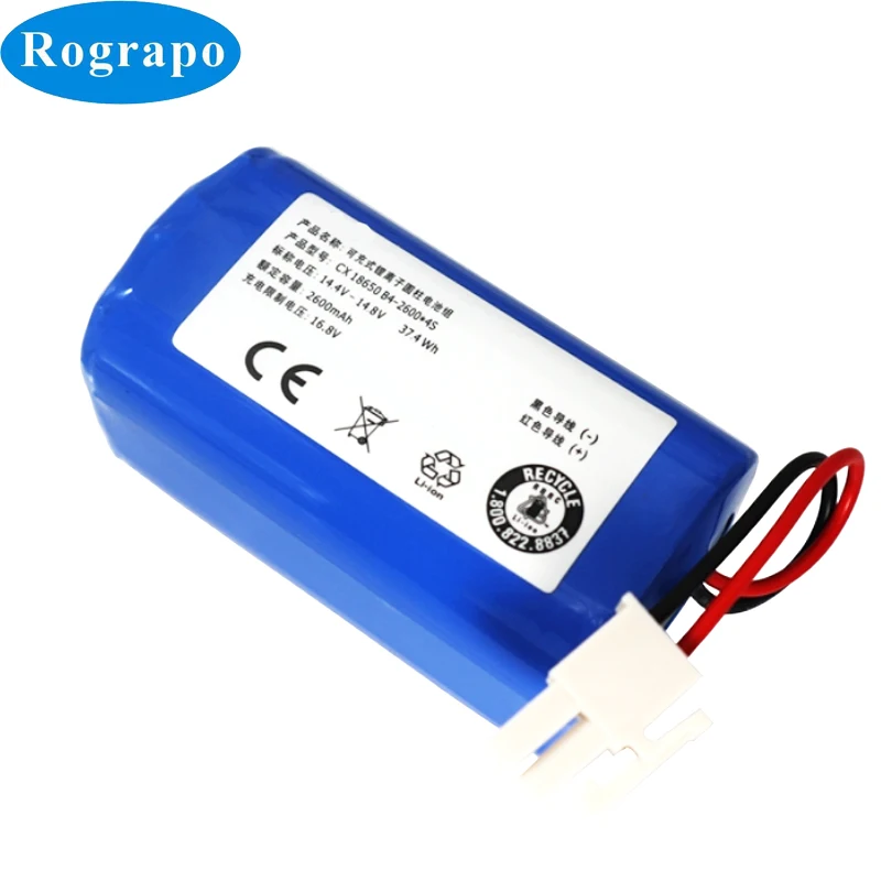 

New 14.4V 2800mAh Li-ion Battery Pack PVCR-0930 For Polaris PVCR 0930 SmartGo Robot Vacuum Cleaner Accumulator