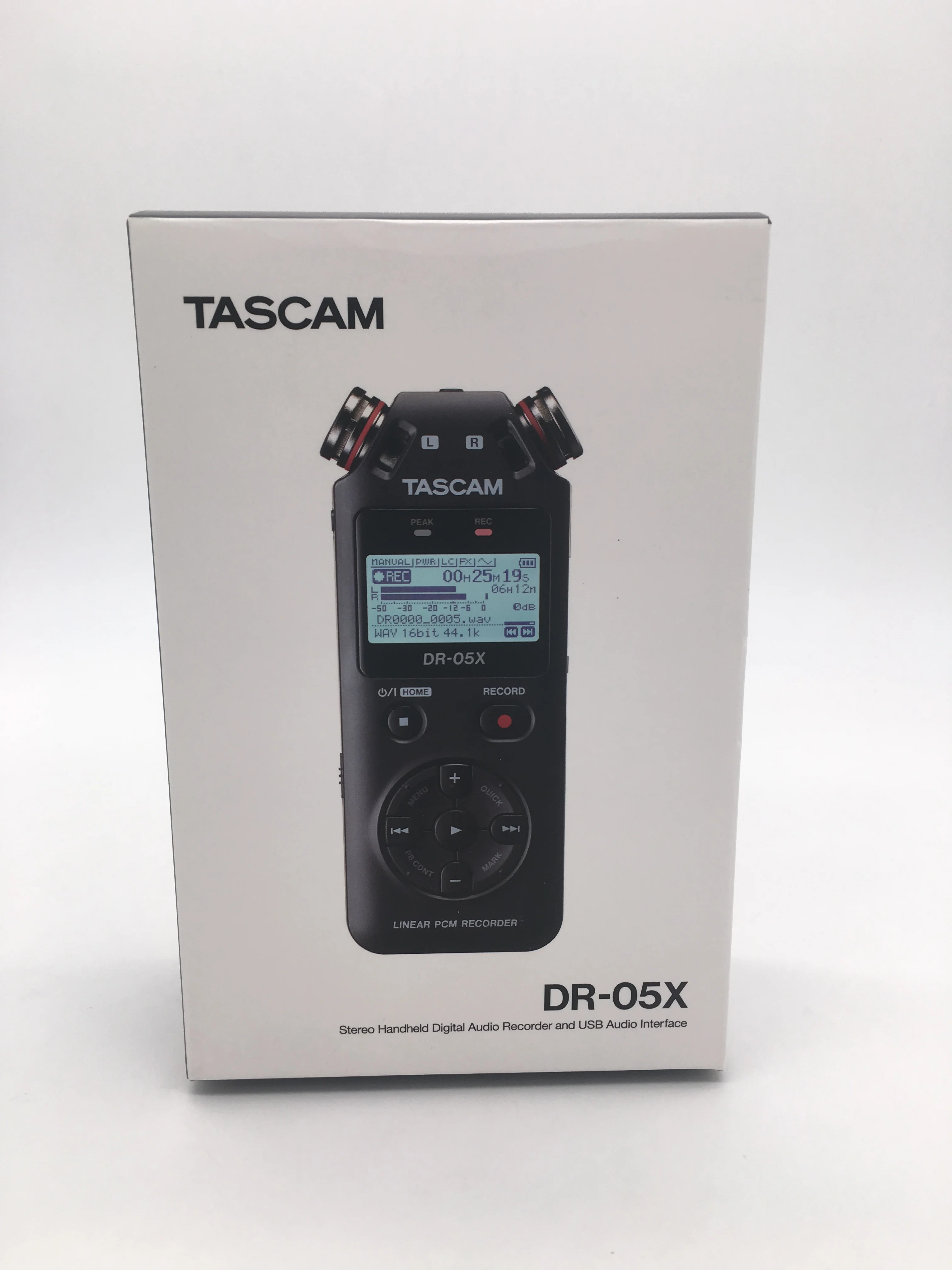 TASCAM DR 05X улучшенная версия 05 Ручной портативный цифровой диктофон