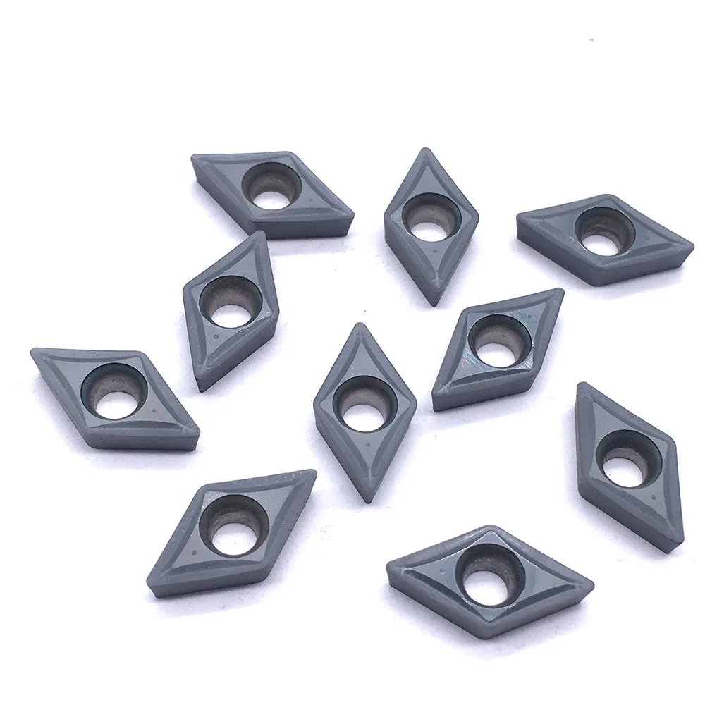 

10pcs/lot DCMT070204 TF 907/908 Milling Tool CNC External Turning Tool Hard Alloy Lathe Cutter Metal Lathe Tools