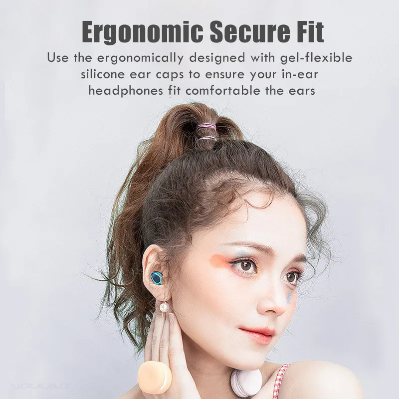 

TWS Wireless Earphones 6000mAh Charge Case HD Stereo Bluetooth Headphones Sports Waterproof Earbuds Headset With Dual Microphone