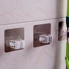 Настенный держатель для швабры, вешалка для щеток, метлы, стеллаж для хранения, органайзер для ванной комнаты, подвесные крючки для труб, зажим для швабры