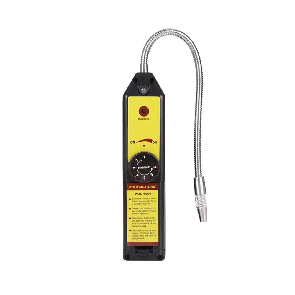 Detector WJL-6000 Leak Halogen Refrigerant Gas HVAC R22 R410A R134A R1234YF CFCs HCFC High Accuracy | Инструменты