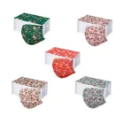 50 шт., одноразовые маски для лица для взрослых, 3 слоя