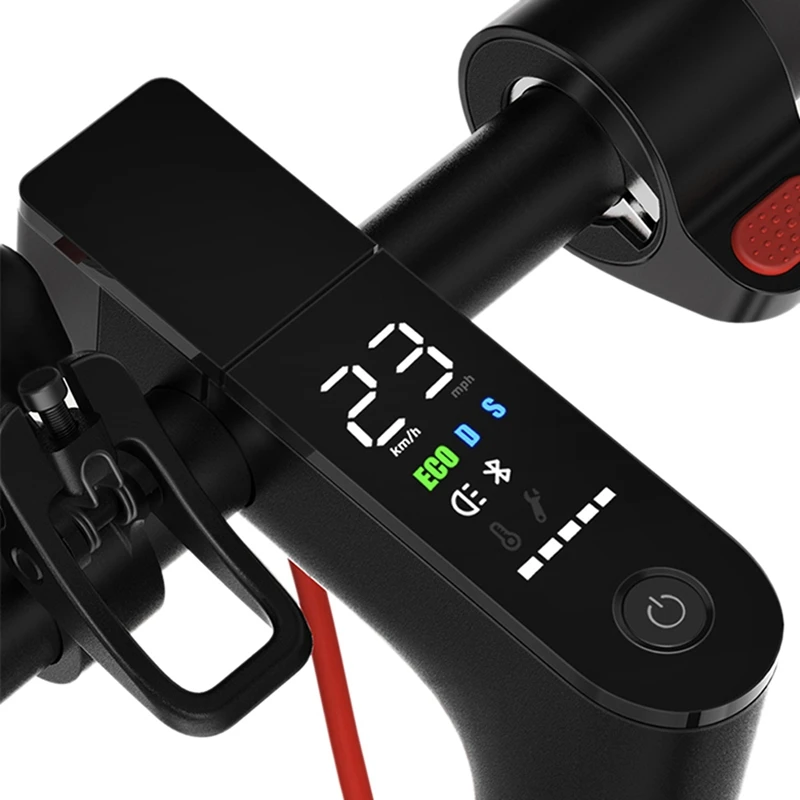 

New Sale 2 Set Electric Scooter Accessories: 1 Set Scooter Dashboard with Screen Cover & 1 Set Folding Key Lock Screw Hinge Bolt