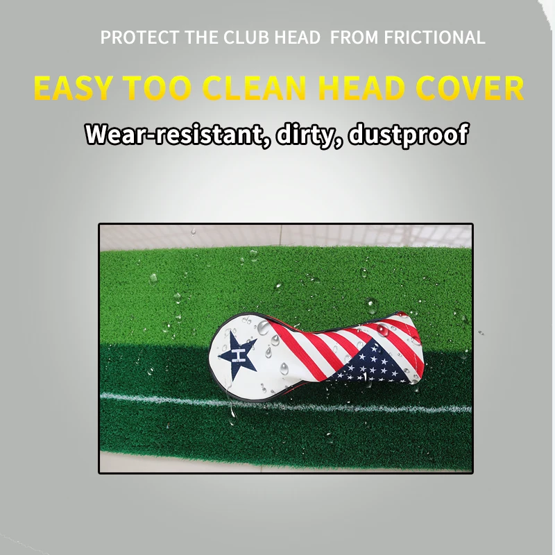 США 1 защитное оборудование PATRIOT Golf Ретро винтажный американский кожаный ветер