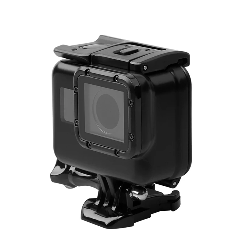 Подводный водонепроницаемый чехол MountDog для Gopro Hero 5/6/7 черный 60 м Защитный корпус