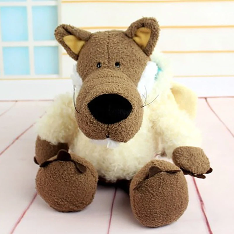 Волк Кукла Мягкие и плюшевые животные Детские игрушки Плюшевые Мягкий волк