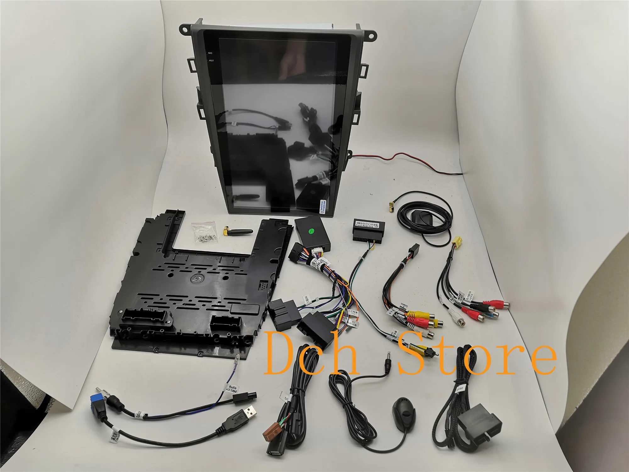 13 6 ''вертикальный автомобильный DVD плеер в стиле tesla Android 9 0 GPS навигация для Ford